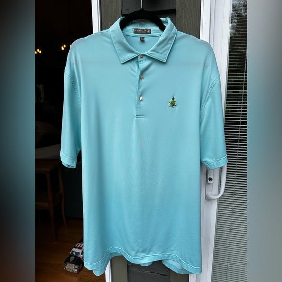 Peter Miller Summer Comfort Men's Light Blue Polo Shirt - Picture 1 of 5